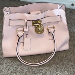 Michael kors light pink purse (Hamilton purse )